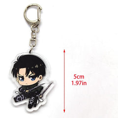 Anime Acrylic Keychains for Fans