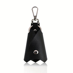 Bat PU Leather Keychain Holder Car Key Fob Cover Case Pop Key Ring Purse