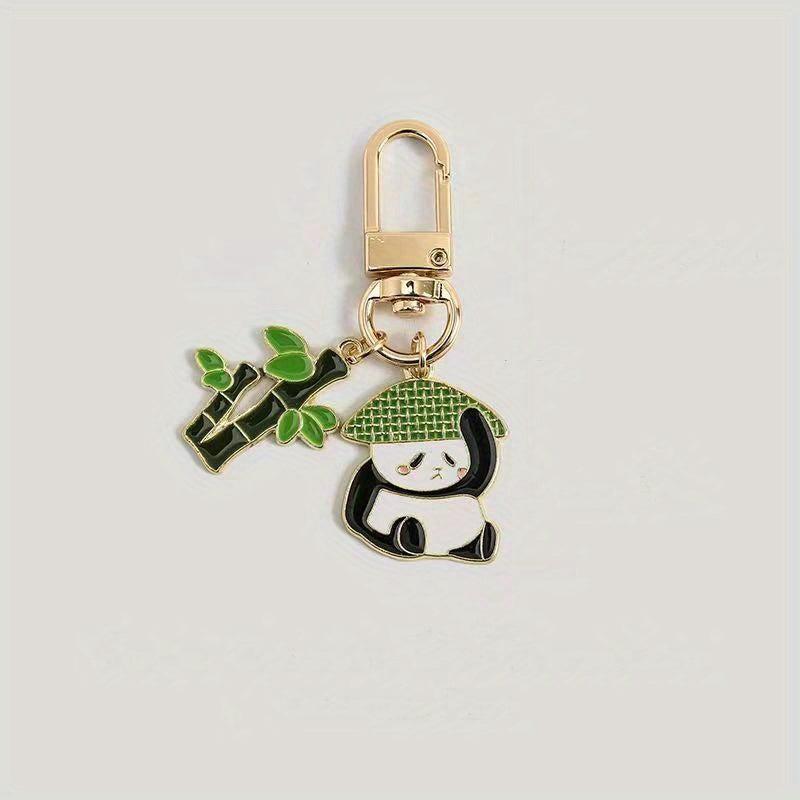 Cartoon Panda Keychain Car Key Decoration Pendant Gift