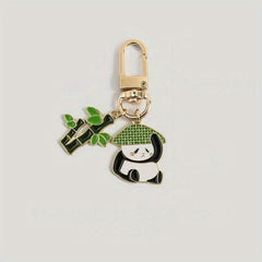 Cartoon Panda Keychain Car Key Decoration Pendant Gift