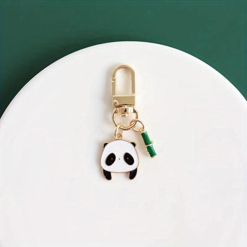 Cartoon Panda Keychain Car Key Decoration Pendant Gift