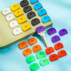 32pcs Silicone Key Caps Set Key Identifier Tag Covers For Easy Identifying Keys