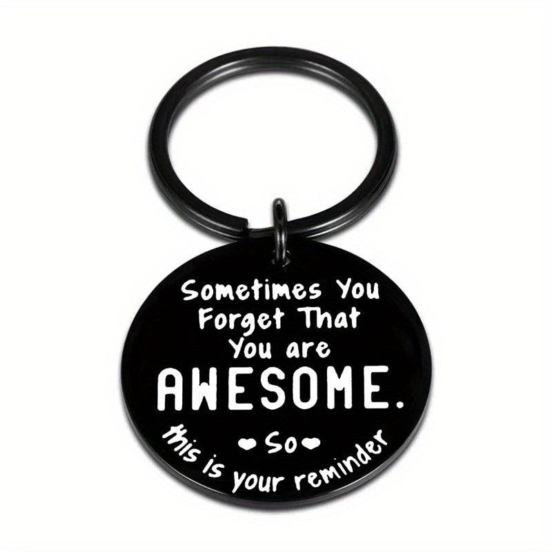 Awesome Reminder Keychain for Women - Inspirational Key Chains for Couples