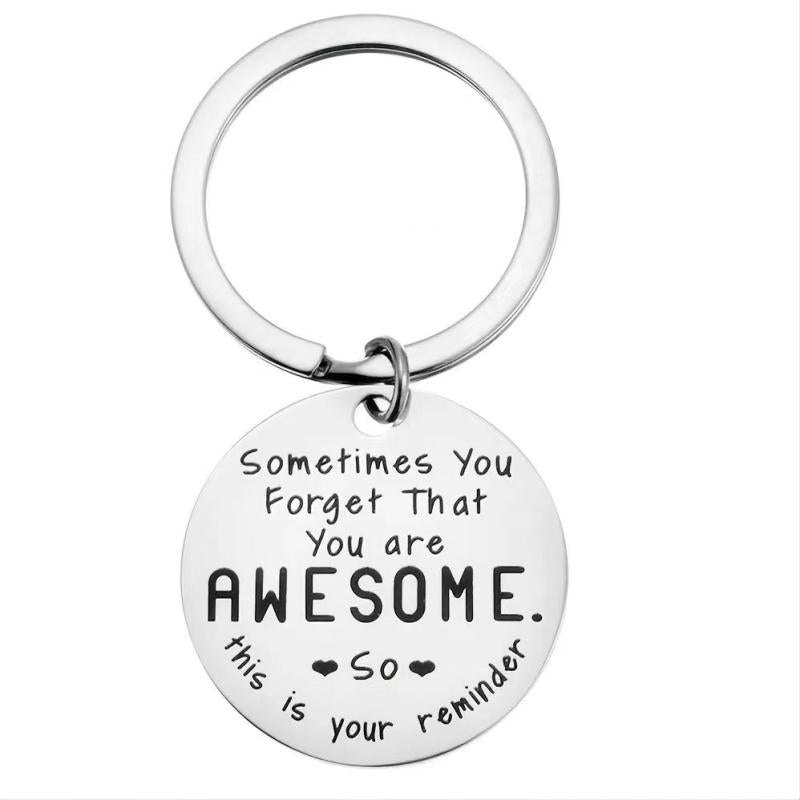 Awesome Reminder Keychain for Women - Inspirational Key Chains for Couples