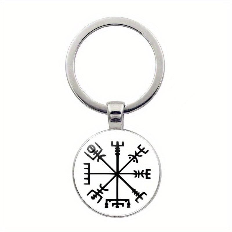 Vikings Valknut Retro Keychain Bag Car Charm Gift