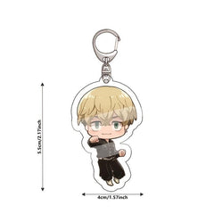 Acrylic Keychain Mobile Strap Lightweight Stylish Bag Pendant