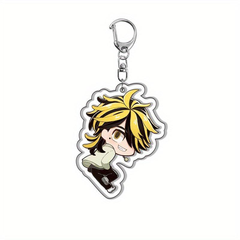 Acrylic Keychain Mobile Strap Lightweight Stylish Bag Pendant