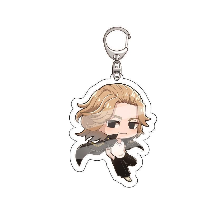 Acrylic Keychain Mobile Strap Lightweight Stylish Bag Pendant