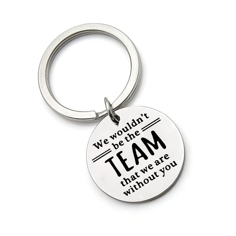 Coworkers Team Appreciation Leader Manager Coach Keychain - Thank You, 1pc