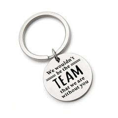 Coworkers Team Appreciation Leader Manager Coach Keychain - Thank You, 1pc