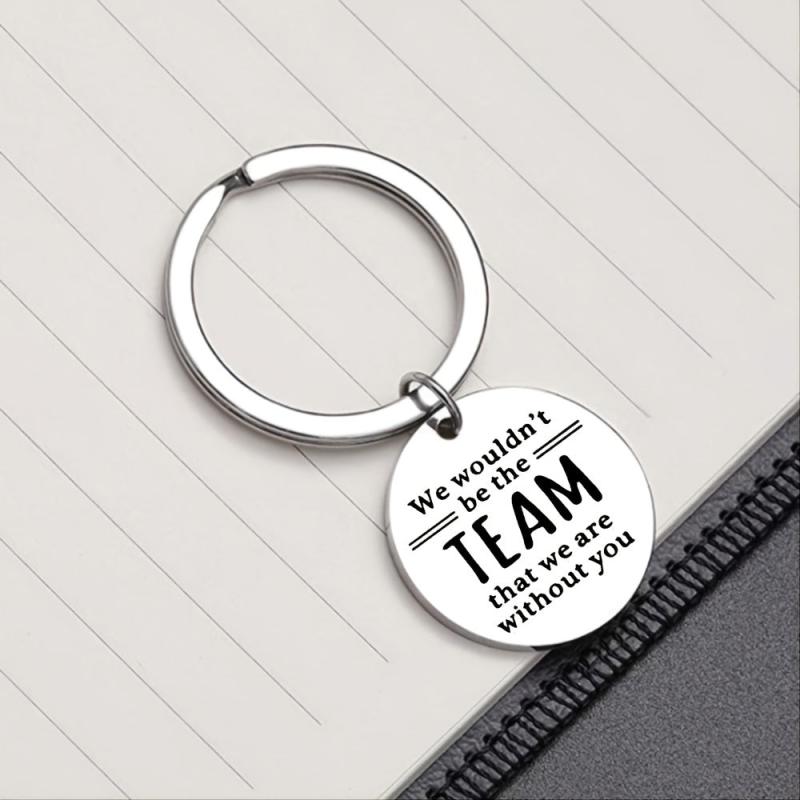 Coworkers Team Appreciation Leader Manager Coach Keychain - Thank You, 1pc
