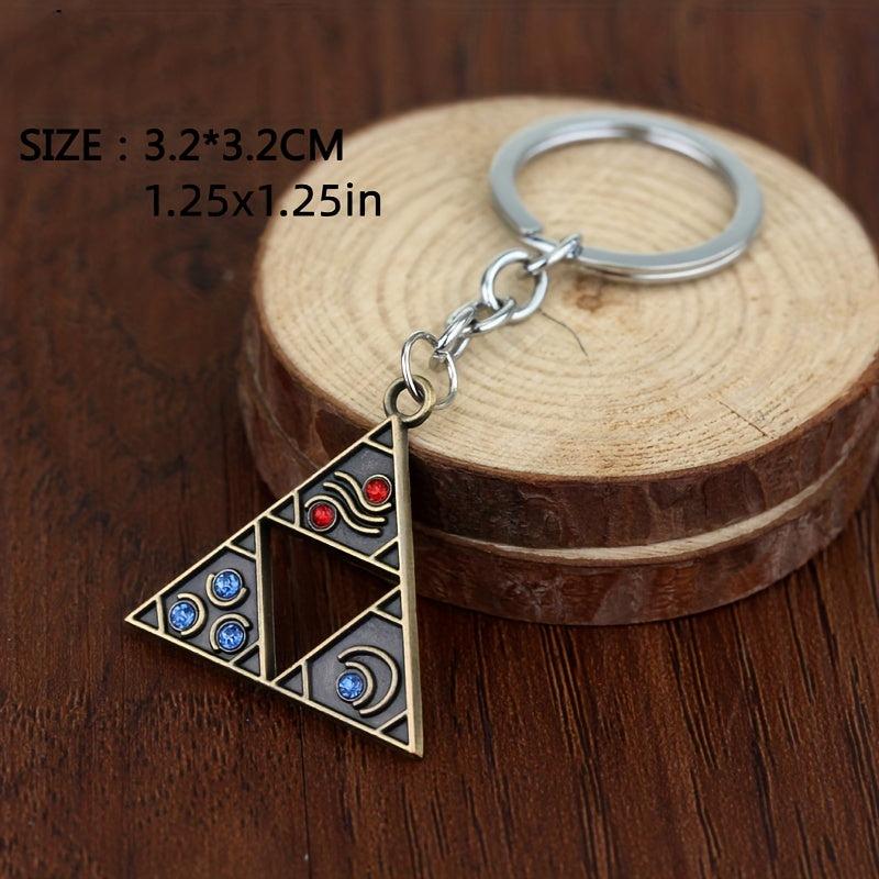 Game Series Keychain Cartoon Pendant School Bag Key Ring Accessory