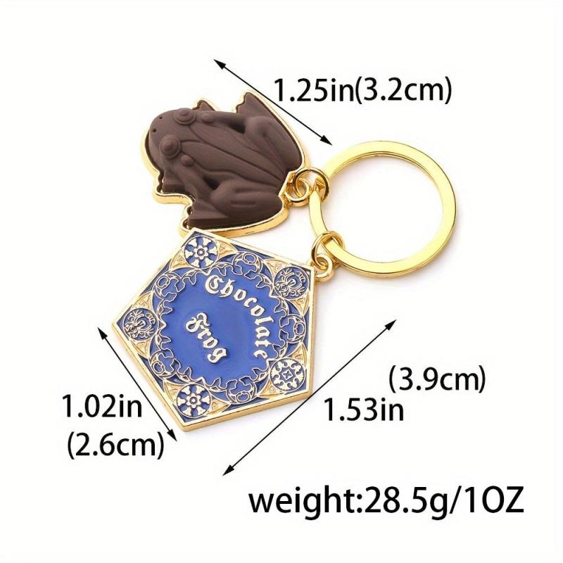 Cute Magic Frog Keychain for Good Luck