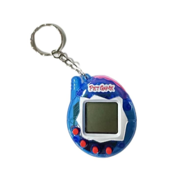 Virtual Pets Mini Game Console Pendant Keychain For Men