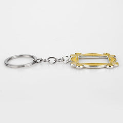 Yellow Door Frame Keychain Key Ring Accessory Gift For Friends