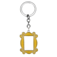Yellow Door Frame Keychain Key Ring Accessory Gift For Friends
