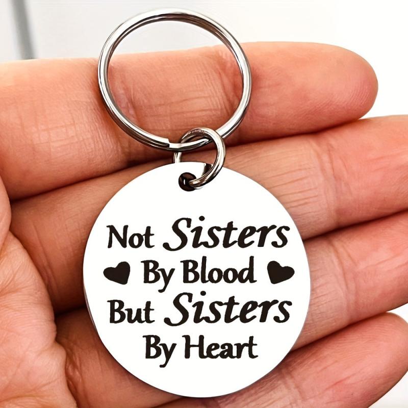 Friendship Jewelry Sister Keychain Christmas Birthday BFF Gift Ideas