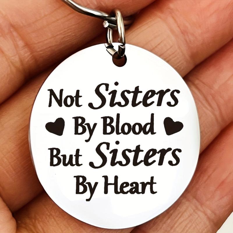 Friendship Jewelry Sister Keychain Christmas Birthday BFF Gift Ideas