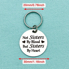 Friendship Jewelry Sister Keychain Christmas Birthday BFF Gift Ideas