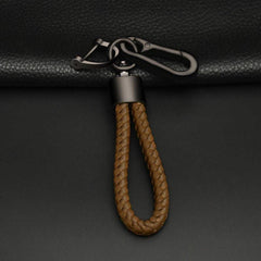 Braided Rope Keychain Gun Key String Couple Key Ring Key Chain
