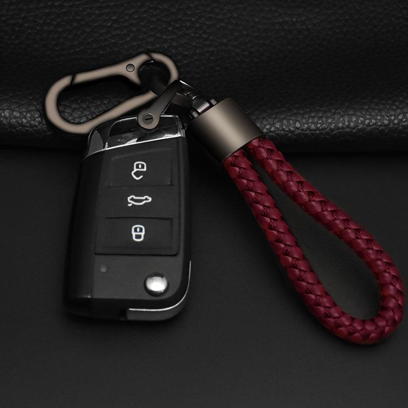 Braided Rope Keychain Gun Key String Couple Key Ring Key Chain