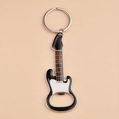Guitar Keychain Bottle Opener Key Ring Car Key Chain Pendant