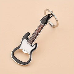 Guitar Keychain Bottle Opener Key Ring Car Key Chain Pendant