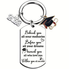Graduation Keychain for Seniors Students Masters Nurses College
