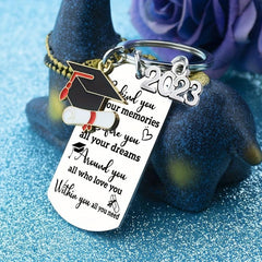 Graduation Keychain for Seniors Students Masters Nurses College