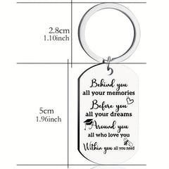 Graduation Keychain for Seniors Students Masters Nurses College