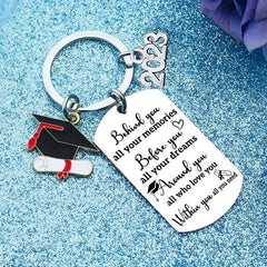 Graduation Keychain for Seniors Students Masters Nurses College