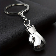 Boxing Gloves Keychain 3D Metal Pendant Fitness Club Competition