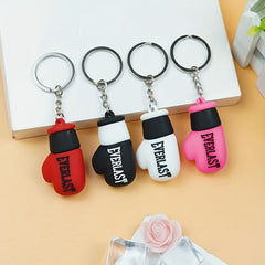 Boxing Gloves Charm Keychain Handbag Backpack Purse Accessories