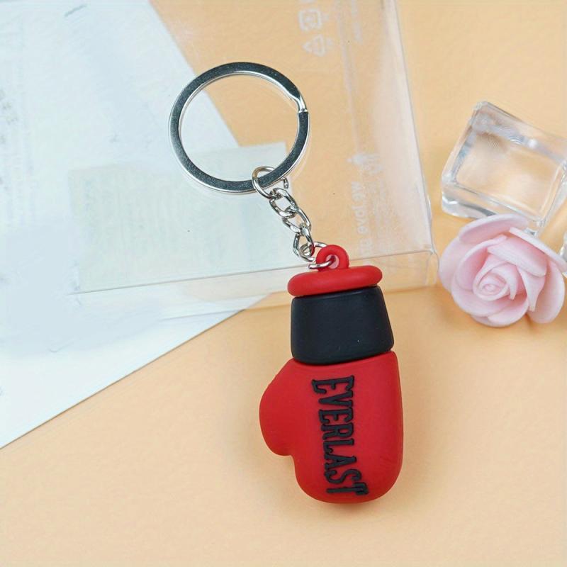 Boxing Gloves Charm Keychain Handbag Backpack Purse Accessories