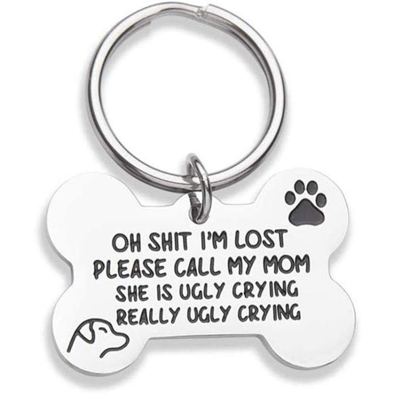 Bone Engraving Pet ID Tag for Cats and Dogs