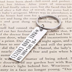 Driver Keychain for Son Be Safe Have Fun Make Good Choices Graduation Gift