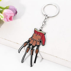 Horror Movie Glove Keychain for Men