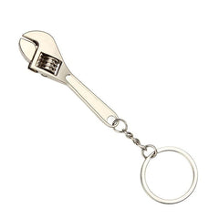 Mini Wrench Keychain Car Metal Adjustable Spanner Repair Tools