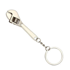 Mini Wrench Keychain Car Metal Adjustable Spanner Repair Tools