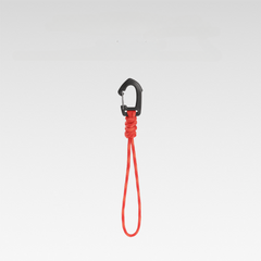 Braided Rope Keychain Key Holder Carabiner Clips Camping Hook
