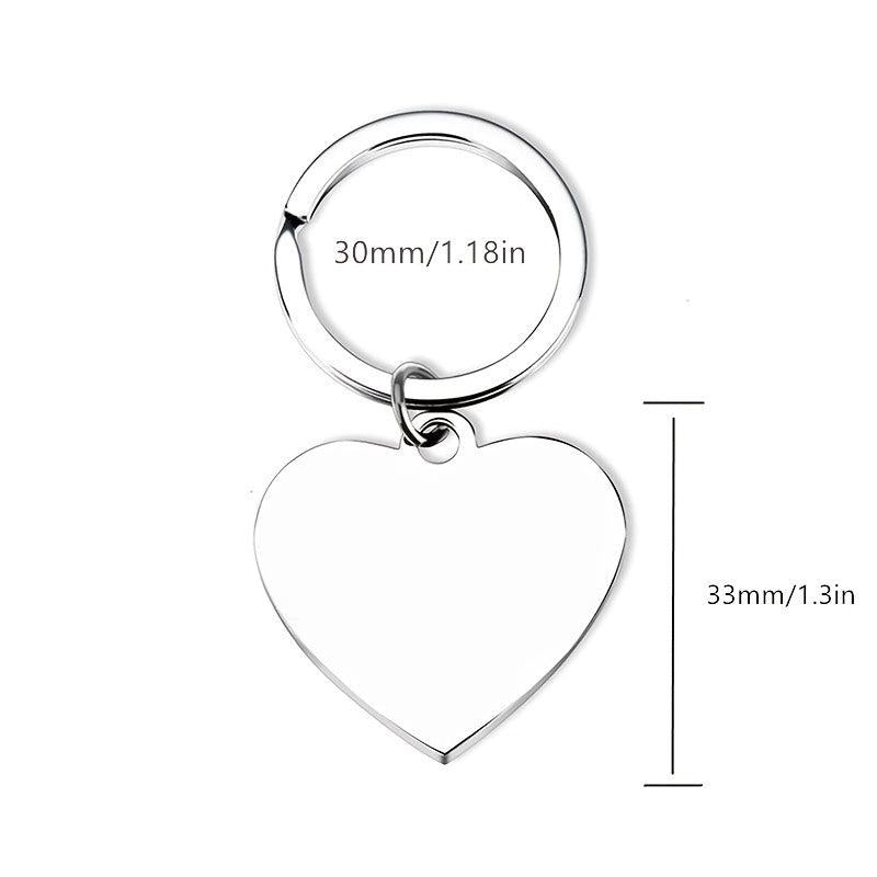 Heart Key Ring Gift for Mom