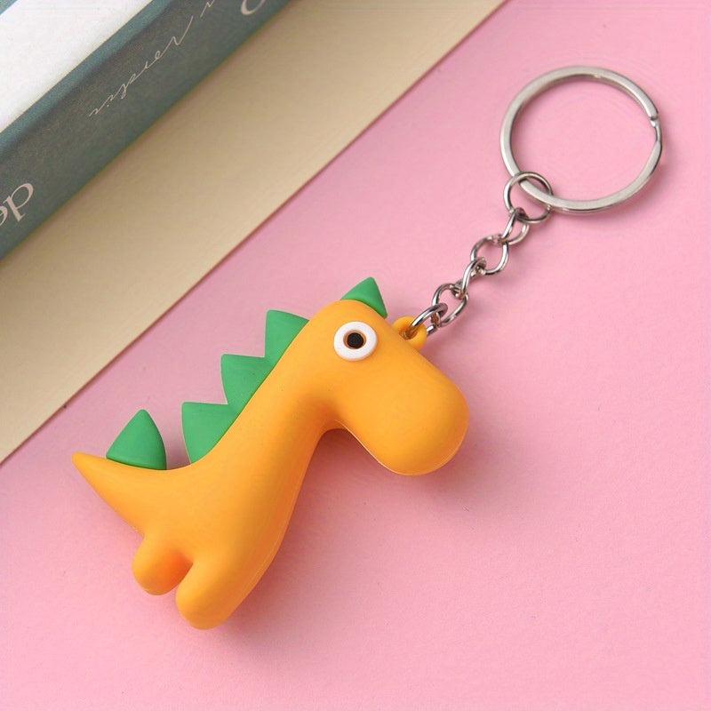Creative Dinosaur Keychain for Men Backpack Car Pendant