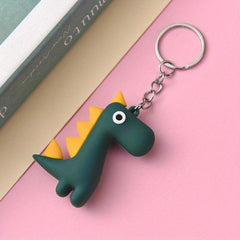 Creative Dinosaur Keychain for Men Backpack Car Pendant