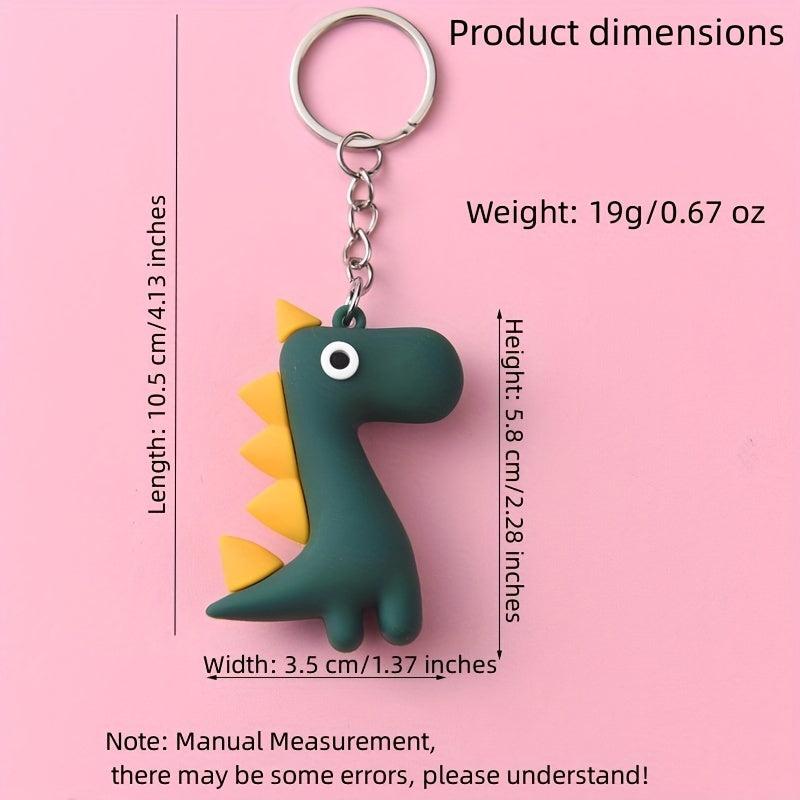Creative Dinosaur Keychain for Men Backpack Car Pendant