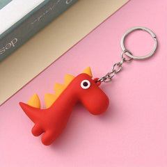 Creative Dinosaur Keychain for Men Backpack Car Pendant