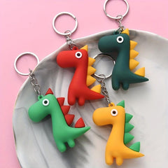 Creative Dinosaur Keychain for Men Backpack Car Pendant