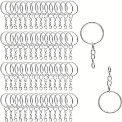 Metal Blank Keyring Keychain Split Rings Key Rings For Men