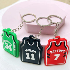 Basketball Fan Keychain Pendant Gift Artifical Jewelry