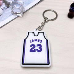 Basketball Fan Keychain Pendant Gift Artifical Jewelry