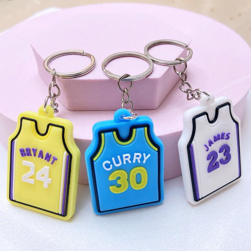 Basketball Fan Keychain Pendant Gift Artifical Jewelry